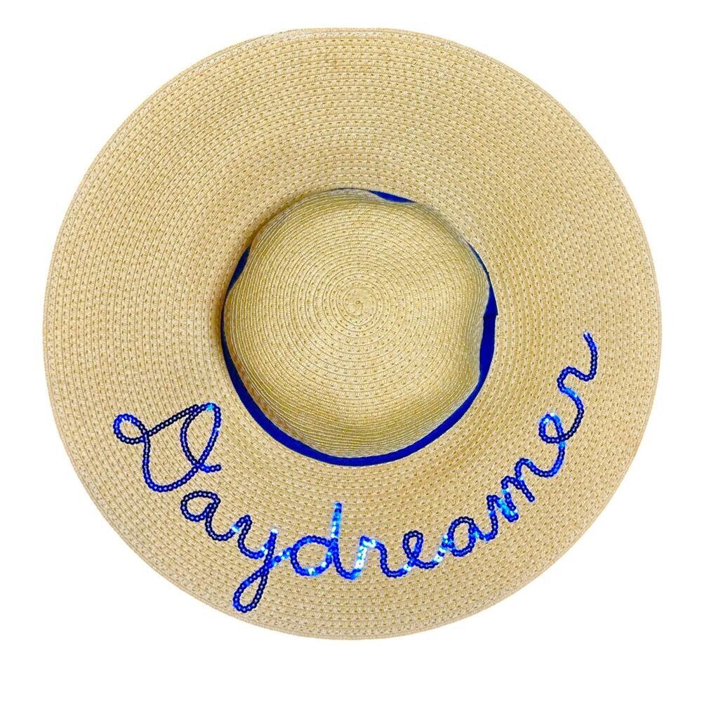 Large Brim Beach Sun Hat "Daydreamer"